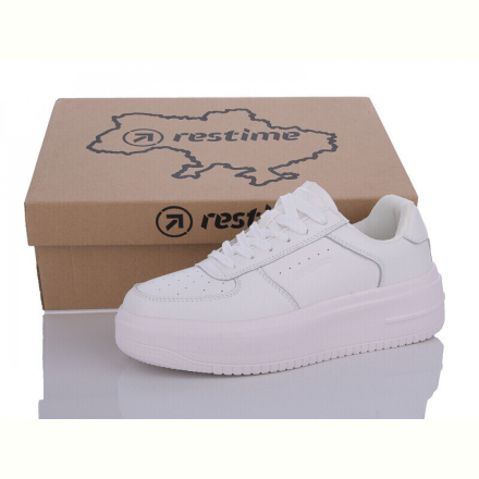 Кроссовки Restime HWB24067 white