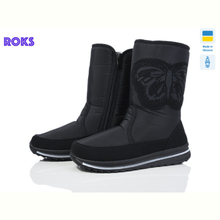 Дутики Roks Progress 3133 чорний