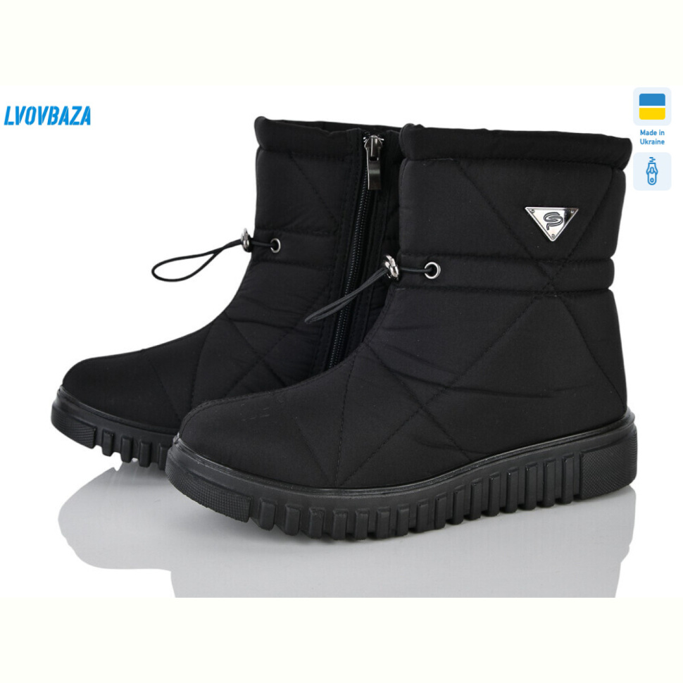 Ботинки Lvovbaza Progress 4411 чорний