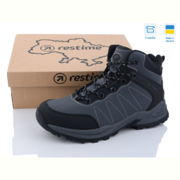Ботинки Restime PMZ23132 grey