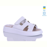 Шлепки Sali 6 білий к.