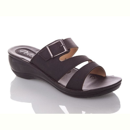 Шлепки DeMur W320-black