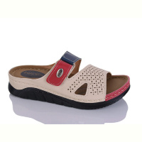 Шлепки Sali-2 516 бежевий