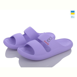 Шлепки DeMur DS69 св.бузковий