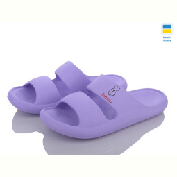 Шлепки DeMur DS69 св.бузковий