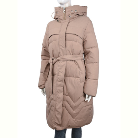 Пальто Obuvok 8806 beige (09076)