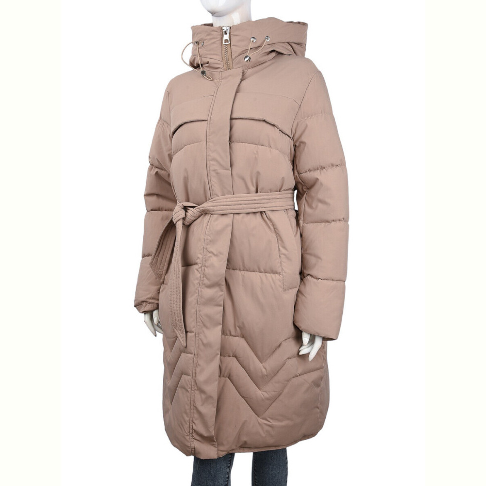 Пальто Obuvok 8806 beige (09076)