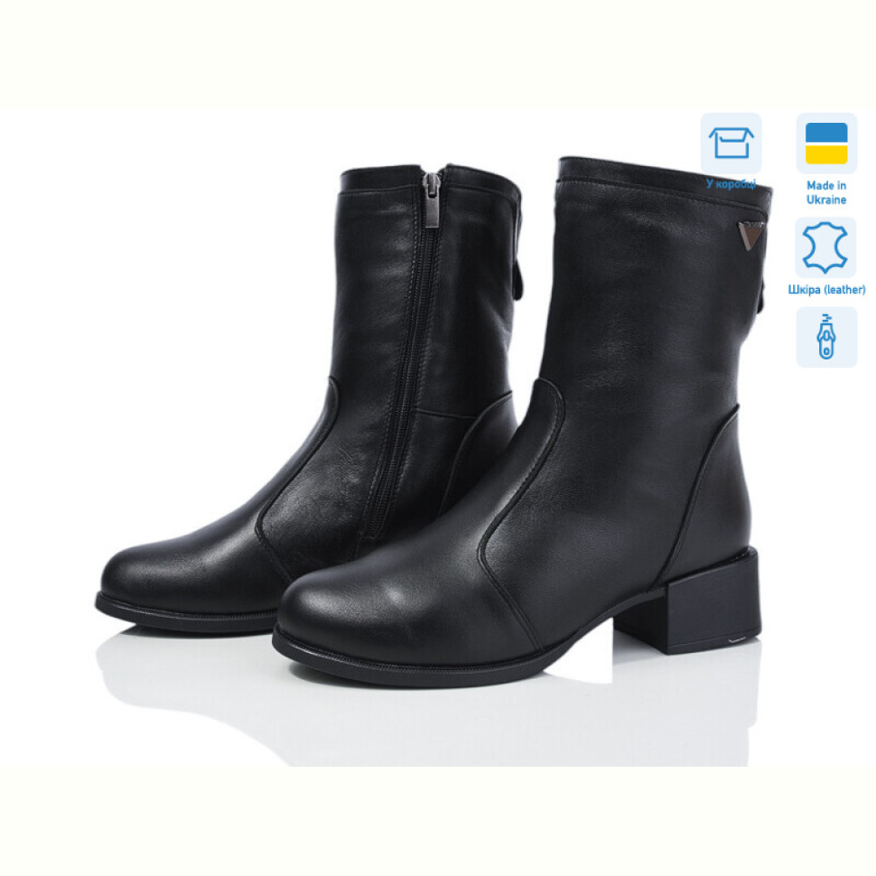 Ботинки Mona Lisa 4010 чорний к.