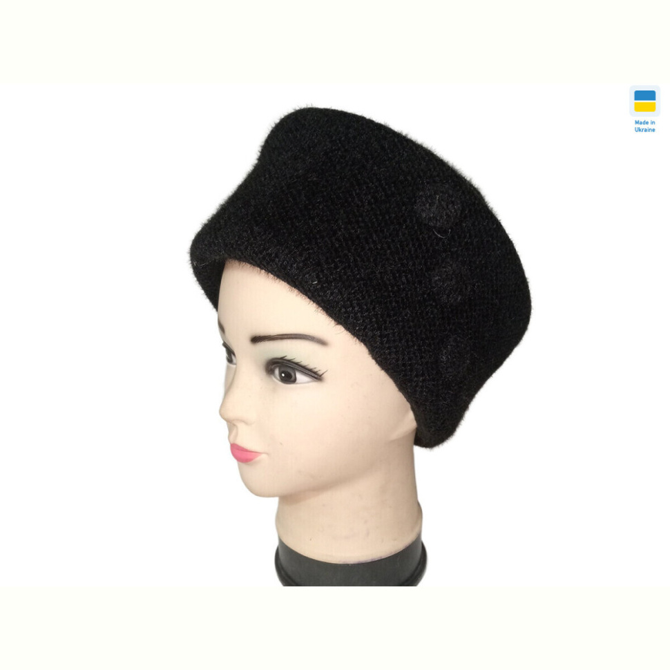 Шапка Mabi 0587 кубанка чорний