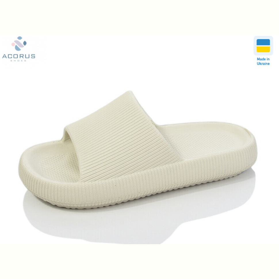 Шлепки Acorus С88 бежевий