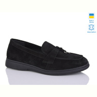 Туфли Sali A1 черный замш