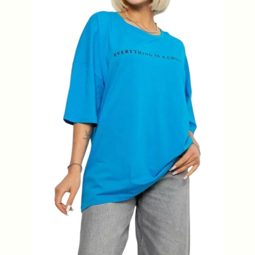 Футболка Massmag 2020 блакитний