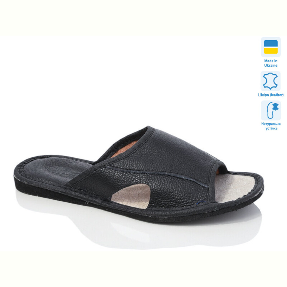 Тапки Lot Shoes 001-чорний