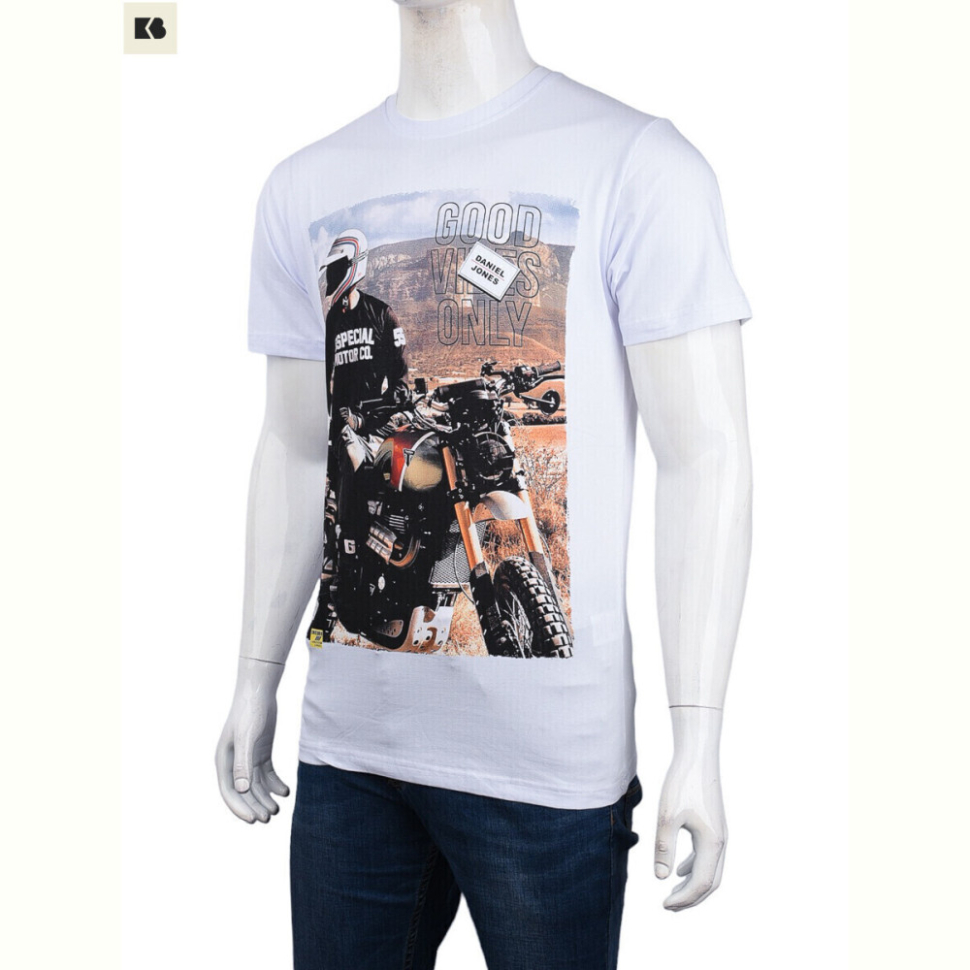 Футболка BIG 3707-091-3 white