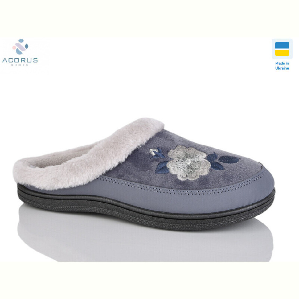 Тапки Acorus T01 сірий