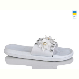 Шлепки Lot Shoes Сакура нова білий
