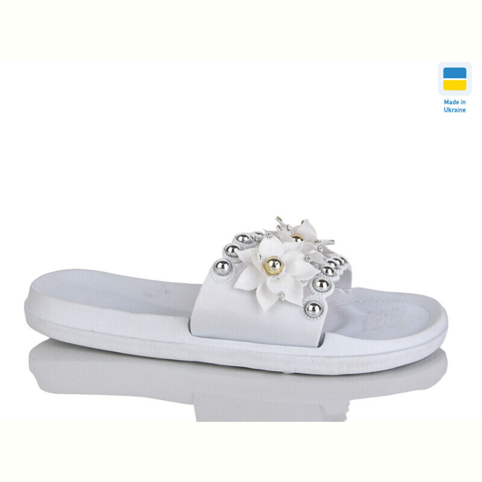 Шлепки Lot Shoes Сакура нова білий