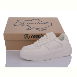 Кроссовки Restime HWB24067 beige