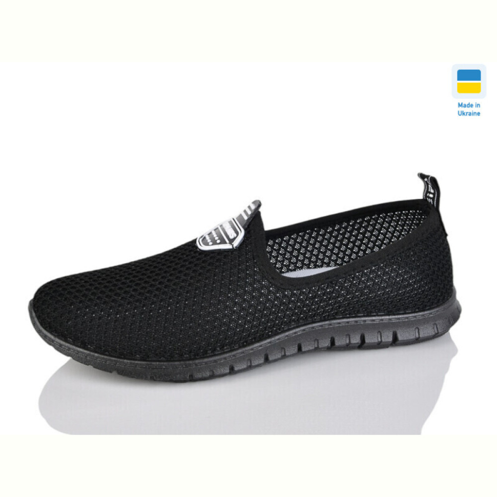 Слипоны Lot Shoes 536 чорний