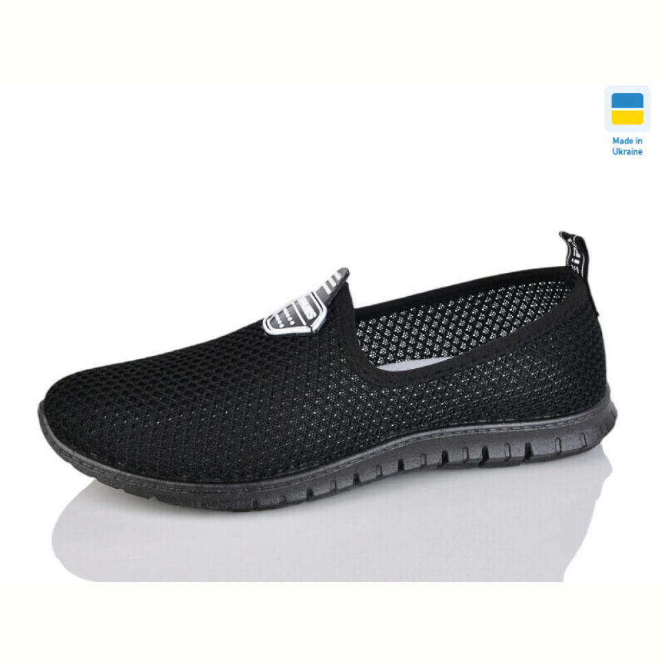 Слипоны Lot Shoes 536 чорний