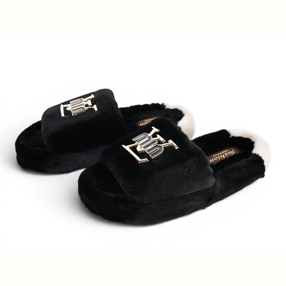 Тапки M&L  Alex13 JF15 black