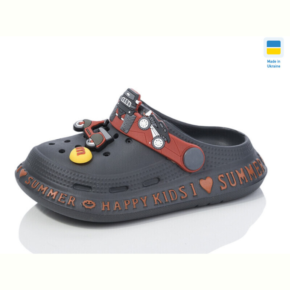 Кроксы Lot Shoes N005 графіт