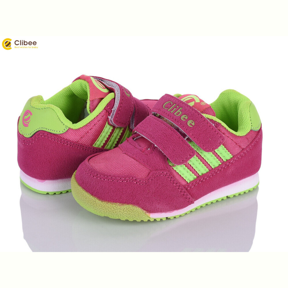 Кроссовки Clibee K127 peach-green