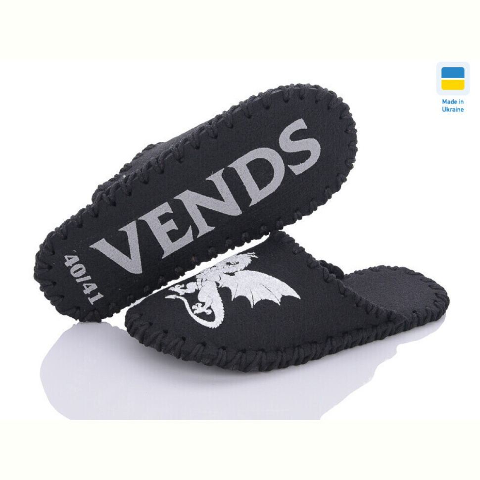 Тапки Active 347 чорний