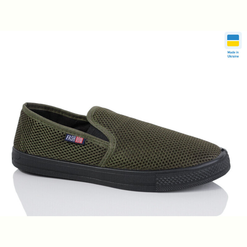 Слипоны DeMur 042 xaki