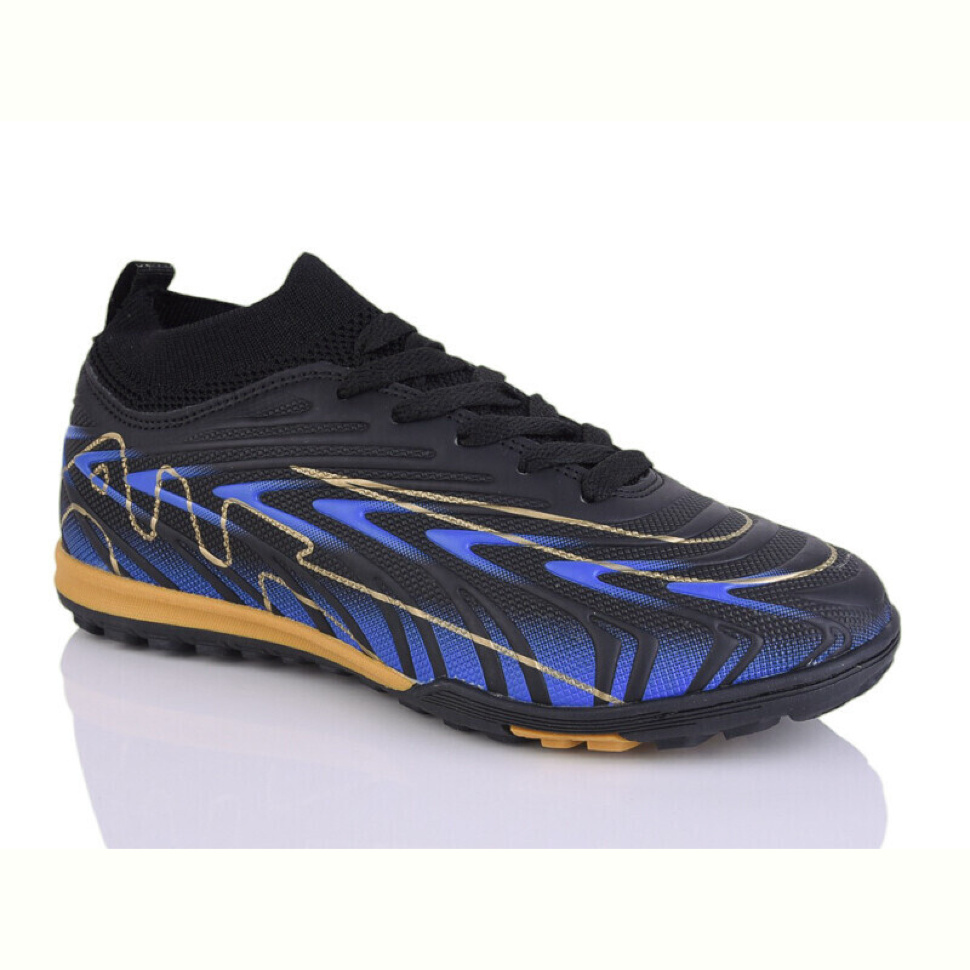 Футбольная обувь ASHIGULI 556 black Футбольная обувь ASHIGULI 556 black