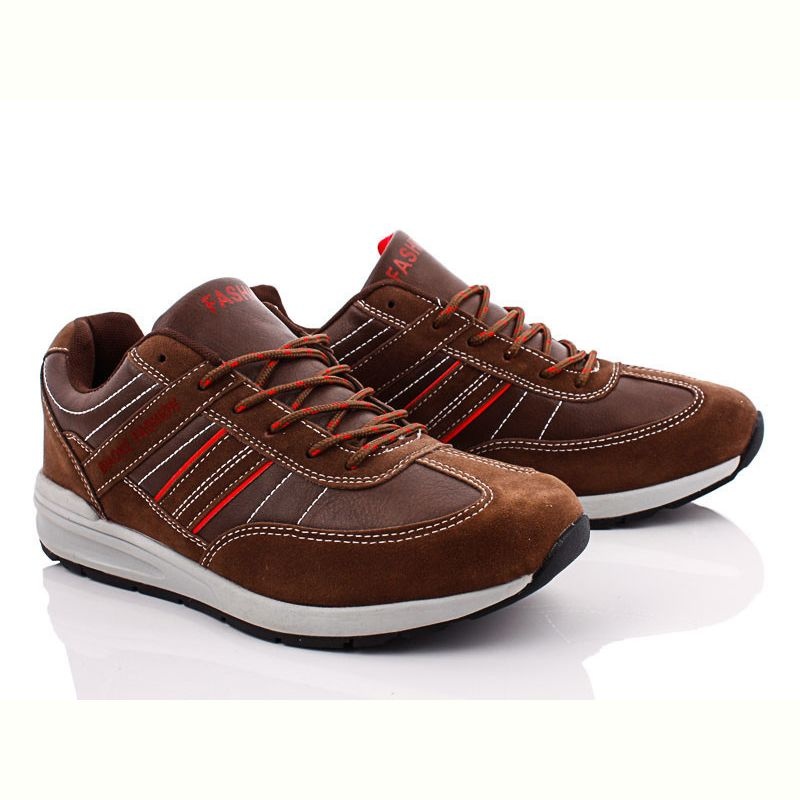 Кроссовки Class Shoes 0071 коричневый