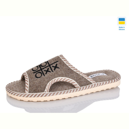 Тапки M&amp;L  Alex13 BAC31 коричневий