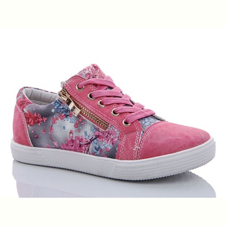 Слипоны Леопард X402-2 pink