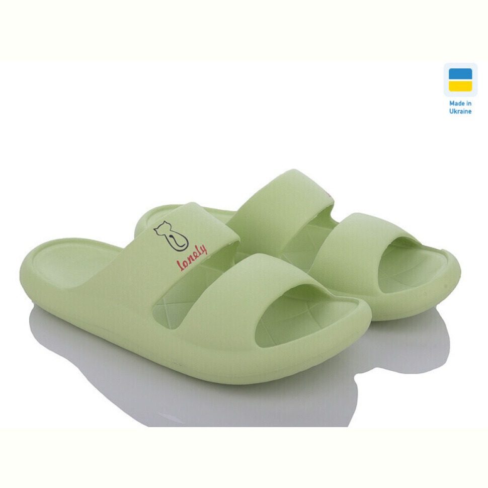 Шлепки DeMur DS69 зелений