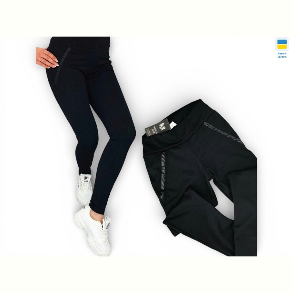 Лосины Sport style 548 чорний Лосины Sport style 548 чорний