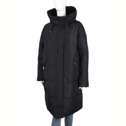 Пальто Obuvok 8808 black (09077)