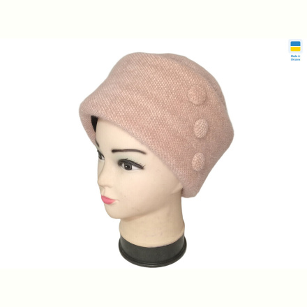 Шапка Mabi 0588 кубанка бежевий