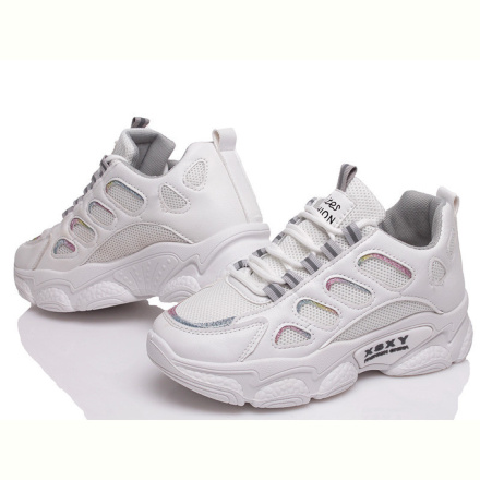 Кроссовки Prime-Opt Prime N107 white-gray(35-39)