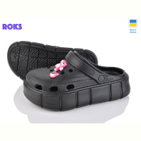Кроксы Roks 152-9011 чорний