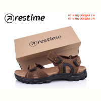 Сандалии Restime NML19114 l.brown