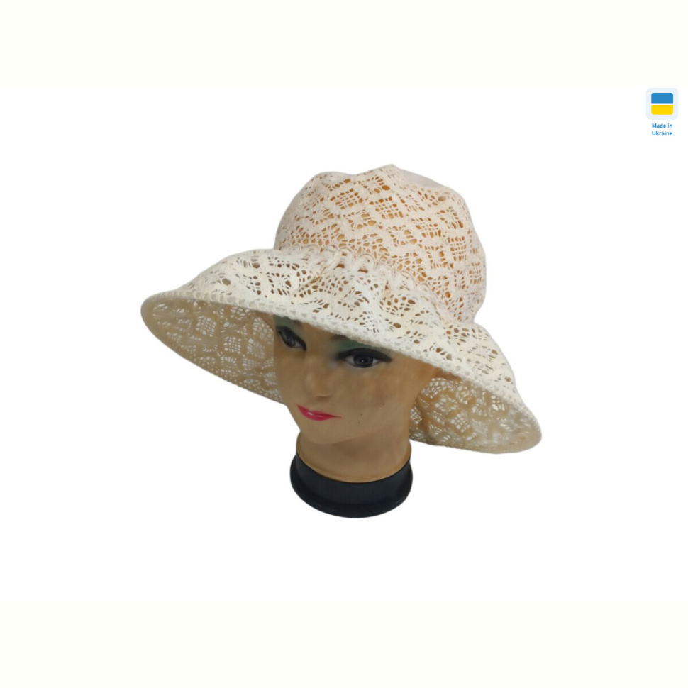Шляпа Mabi 0733 бежевий