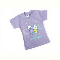 Футболка Kids-modnik 117 бузковий