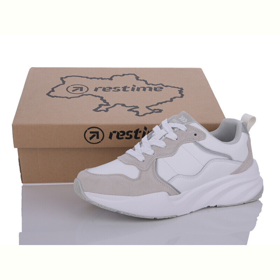Кроссовки Restime AWB24014 white