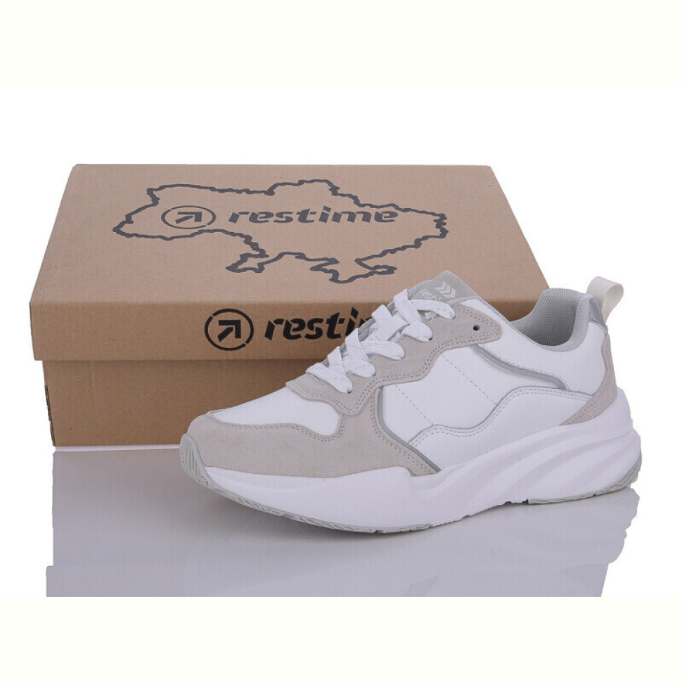 Кроссовки Restime AWB24014 white