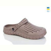 Кроксы Крок С62М св.коричневий