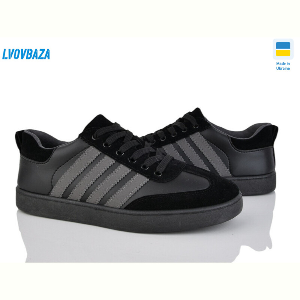 Кроссовки Lvovbaza B&R510-1  чорний