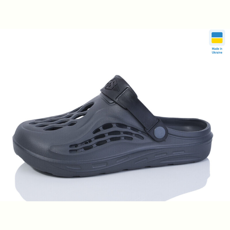 Кроксы DeMur СМ6129 сірий