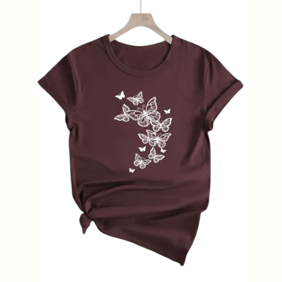 Футболка Riza 218 коричневий