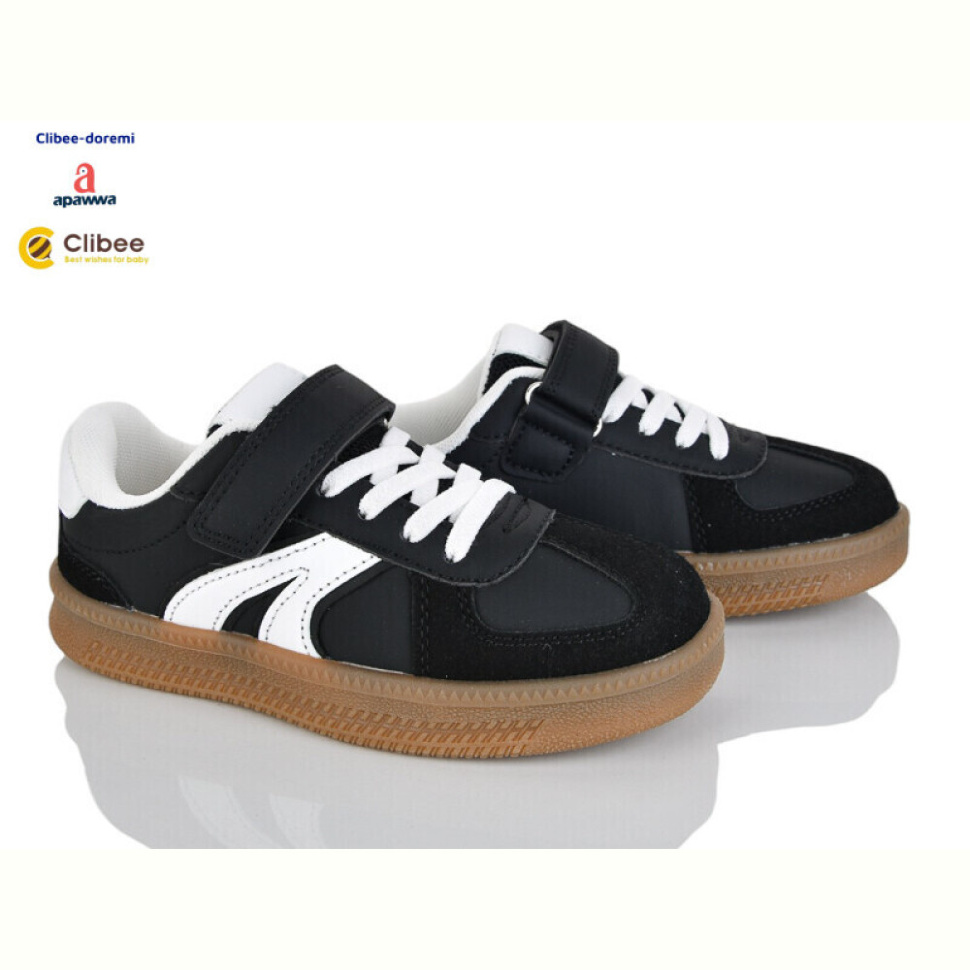 Кроссовки Clibee-Doremi EC679 black-white