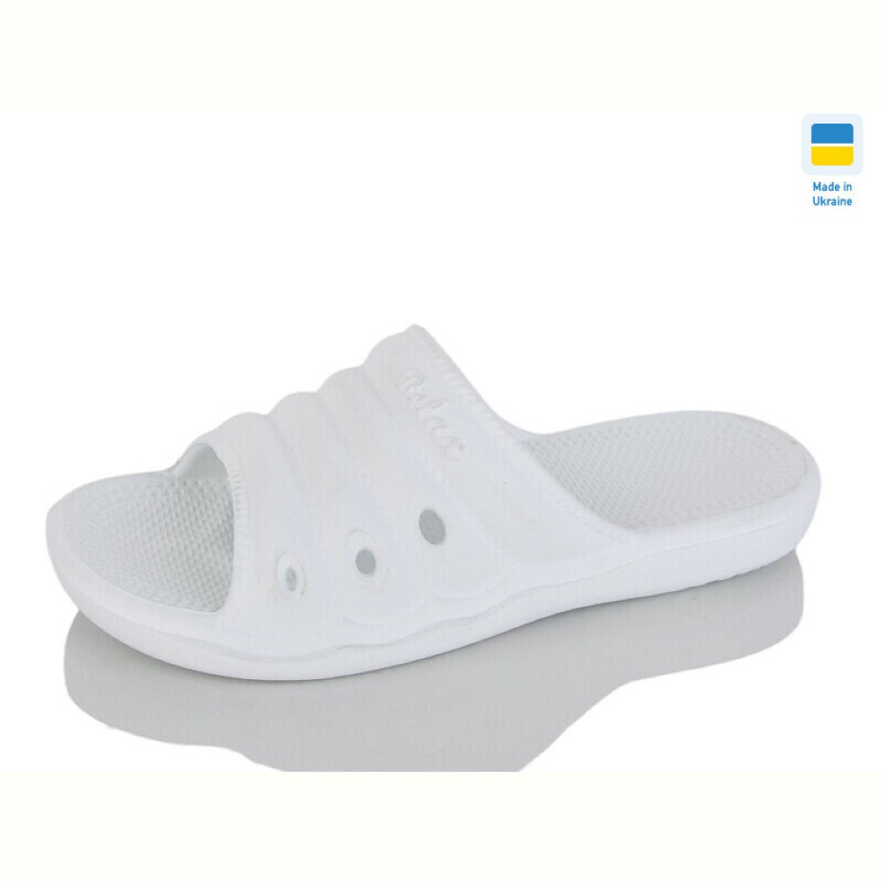 Шлепки Крок DS66 білий
